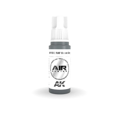 AK Interactive AK11842 Air Series RAF Ocean Grey Acrylic Paint 17ml (3rd Generation)